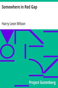 Somewhere in Red Gap — Harry Leon Wilson cover