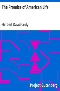 The Promise of American Life — Herbert David Croly cover