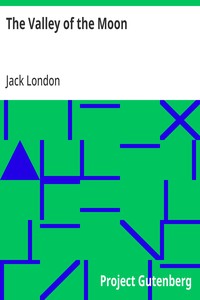 The Valley of the Moon — Jack London cover