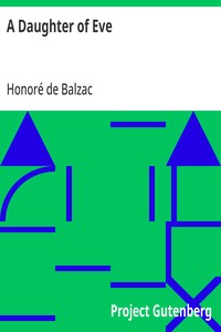 A Daughter of Eve — Honoré de Balzac cover