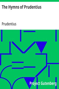 The Hymns of Prudentius — Prudentius cover