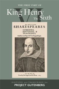 King Henry VI, Part 1 — William Shakespeare cover