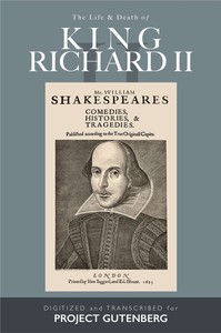 King Richard II — William Shakespeare cover