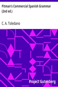Pitman's Commercial Spanish Grammar (2nd ed.) — C. A. Toledano cover