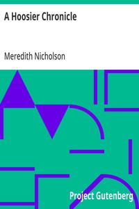 A Hoosier Chronicle — Meredith Nicholson cover