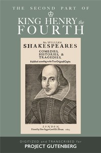King Henry IV, Part 2 — William Shakespeare cover