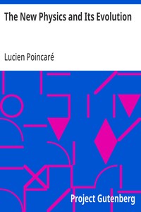 The New Physics and Its Evolution — Lucien Poincaré cover