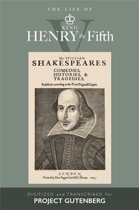 King Henry V — William Shakespeare cover