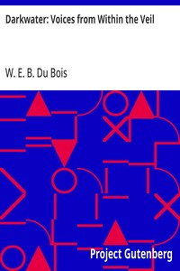 Darkwater: Voices from Within the Veil — W. E. B. (William Edward Burghardt) Du Bois cover