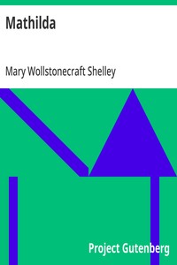 Mathilda — Mary Wollstonecraft Shelley cover