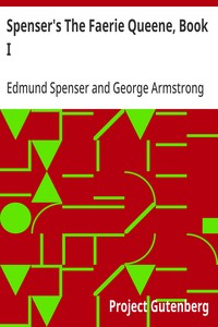 Spenser's The Faerie Queene, Book I — Edmund Spenser cover