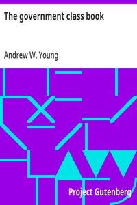 The government class book: Designed for the instruction of youth in the principles of constitutional government and the rights and duties of citizens. — Andrew W. (Andrew White) Young cover