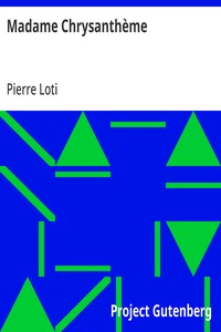 Madame Chrysanthème — Pierre Loti cover