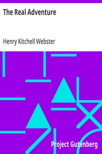 The Real Adventure — Henry Kitchell Webster cover