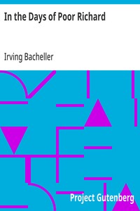 In the Days of Poor Richard — Irving Bacheller cover