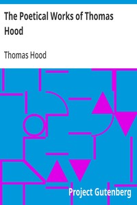 The Poetical Works of Thomas Hood — Thomas Hood cover