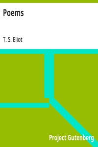 Poems — T. S. (Thomas Stearns) Eliot cover