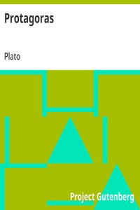 Protagoras — Plato cover