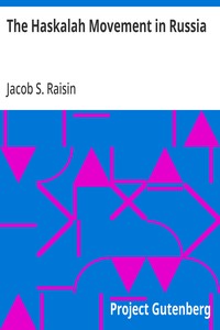 The Haskalah Movement in Russia cover