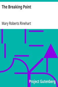 The Breaking Point — Mary Roberts Rinehart cover