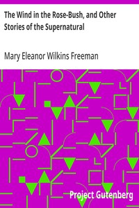The Wind in the Rose-Bush, and Other Stories of the Supernatural — Mary Eleanor Wilkins Freeman cover