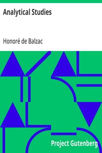 Analytical Studies — Honoré de Balzac cover