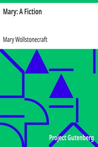 Mary: A Fiction — Mary Wollstonecraft cover