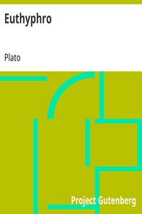 Euthyphro — Plato cover