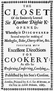 The Closet of Sir Kenelm Digby Knight Opened cover