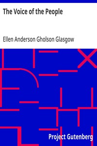 The Voice of the People — Ellen Anderson Gholson Glasgow cover