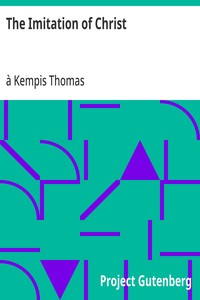 The Imitation of Christ — à Kempis Thomas cover