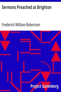 Sermons Preached at Brighton: Third Series cover