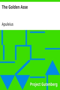 The Golden Asse — Apuleius cover