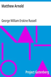Matthew Arnold cover