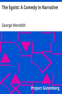 The Egoist: A Comedy in Narrative — George Meredith cover