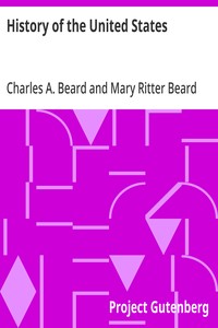 History of the United States — Charles A. (Charles Austin) Beard cover