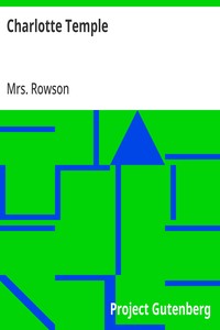 Charlotte Temple — Mrs. Rowson cover