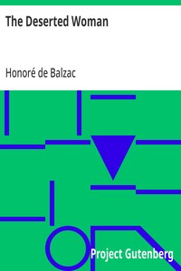 The Deserted Woman — Honoré de Balzac cover