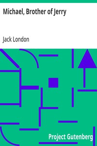 Michael, Brother of Jerry — Jack London cover