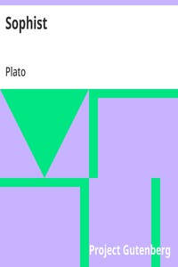 Sophist — Plato cover