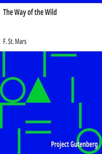 The Way of the Wild — F. St. Mars cover