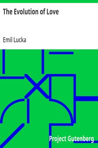 The Evolution of Love — Emil Lucka cover