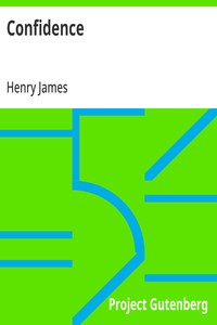 Confidence — Henry James cover
