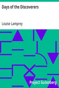 Days of the Discoverers — Louise Lamprey cover