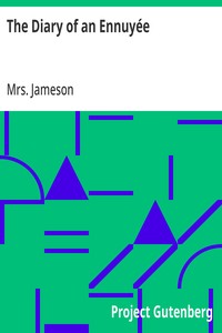 The Diary of an Ennuyée — Mrs. (Anna) Jameson cover
