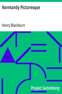 Normandy Picturesque — Henry Blackburn cover