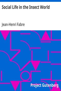 Social Life in the Insect World — Jean-Henri Fabre cover