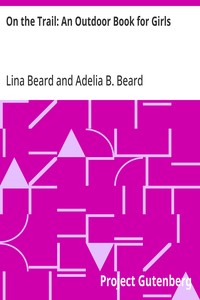 On the Trail: An Outdoor Book for Girls — Lina Beard cover