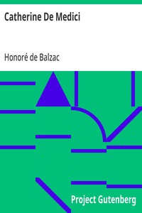 Catherine De Medici — Honoré de Balzac cover