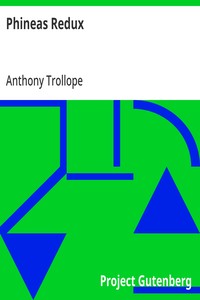 Phineas Redux — Anthony Trollope cover